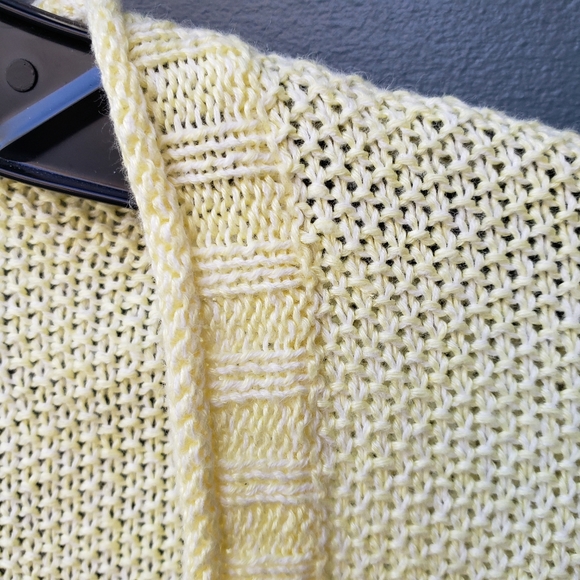 Soft Joie Pavit Seed Stitch Yellow Cardigan - XS - Picture 6 of 11
